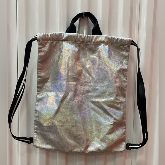 Victoria Secret Pink Metallic backpack - Picture 2 of 2